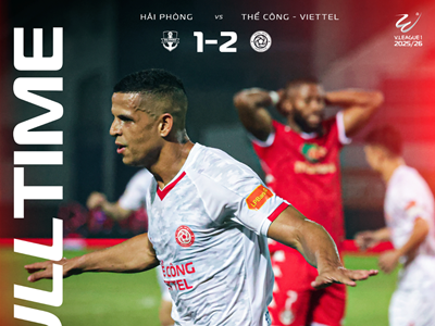 Highlight Hải Phòng vs Thể Công: Chủ nhà trắng tay