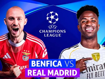 Nhận định trận đấu Benfica vs Real Madrid, 3h00 ngày 18.2: Trả nợ sòng phẳng