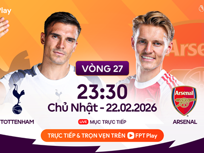 Link xem trực tiếp Tottenham vs Arsenal, 23h30 ngày 22.2, vòng 27 Ngoại hạng Anh