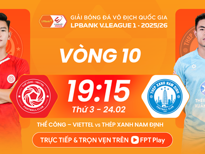 Nhận định trận đấu Thể Công vs Nam Định, 19h15 ngày 24.2: ĐKVĐ vùng vẫy thoát hiểm