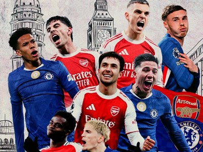 Lịch thi đấu vòng 28 Ngoại hạng Anh: Tâm điểm derby Arsenal vs Chelsea
