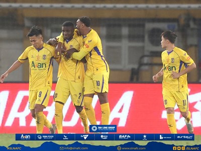 Highlight Hà Tĩnh vs SLNA: Đội khách chiến thắng tối thiểu