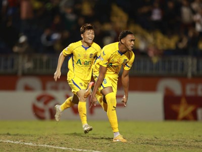 Highlight SLNA vs Hải Phòng: Nối dài mạch chiến thắng