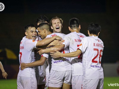 Highlight Becamex TP.HCM vs Thể Công: Dấu ấn Khuất Văn Khang