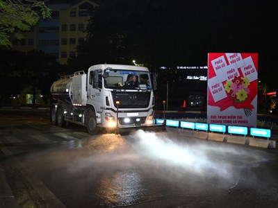 URENCO tăng cường vệ sinh môi trường phục vụ bầu cử Quốc hội và HĐND các cấp nhiệm kỳ 2026-2030