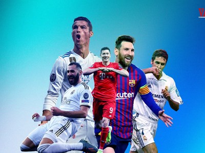 Những huyền thoại ghi bàn nhiều nhất tại Champions League