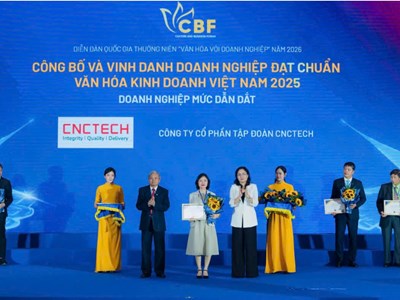 Từ văn hóa đến vị thế dẫn dắt: CNCTech chinh phục chuẩn mực cao nhất