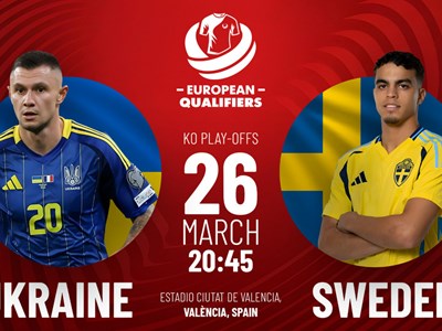Nhận định trận đấu Ukraine vs Thụy Điển, 2h45 ngày 27.3: Tạm biệt gã khổng lồ Bắc Âu
