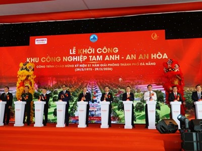 Đà Nẵng: Khởi công Khu công nghiệp hơn 4000 tỉ đồng