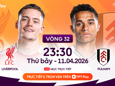 Link xem trực tiếp Liverpool vs Fulham, 23h30 ngày 11.4, vòng 32 Ngoại hạng Anh