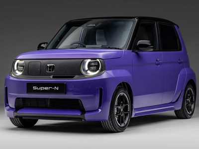 Honda ra mắt Super-N: Xe điện đô thị nhỏ gọn
