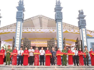 Lễ dâng hương Tả Tướng quốc Trần Nguyên Hãn và khánh thành miếu Đông Hồ