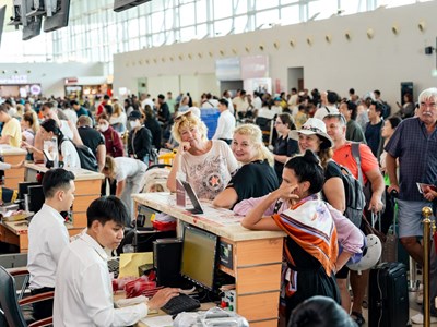 Cảng HKQT Phú Quốc phục vụ hơn 2,27 triệu khách trong 3 tháng cao điểm đầu năm