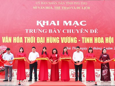 Phú Thọ: Tái hiện tinh hoa văn hóa thời đại Hùng Vương qua hơn 500 hiện vật, tư liệu quý