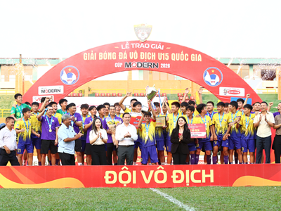 U15 – mảnh ghép hoàn thiện của CLB Hà Nội và gợi mở cho bóng đá Việt Nam