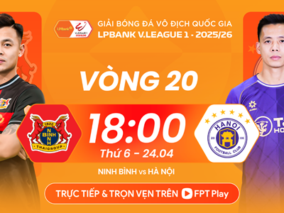 Nhận định trận đấu Ninh Bình vs Hà Nội FC, 18h00 ngày 25.4: Đại chiến vì top 3