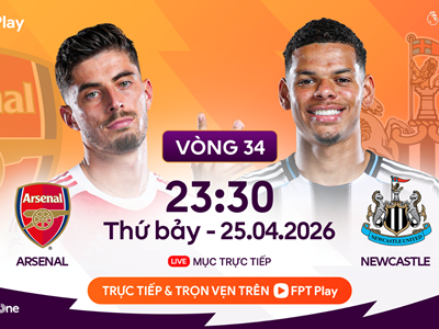 Link xem trực tiếp Arsenal vs Newcastle, 23h30 ngày 25.4 - vòng 34 Ngoại hạng Anh