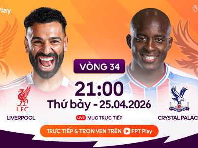 Link xem trực tiếp Liverpool vs Crystal Palace, 21h00 ngày 25.4 - vòng 34 Ngoại hạng Anh