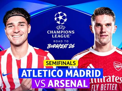 Nhận định trận đấu Atletico Madrid vs Arsenal, 2h00 ngày 30.4: Hẹn quyết đấu ở Emirates