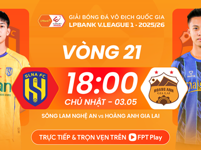 Link xem trực tiếp SLNA vs HAGL, 18h00 ngày 3.5 - vòng 21 V.League