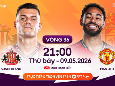Link xem trực tiếp Sunderland vs Man United, 21h00 ngày 9.5 - vòng 36 Ngoại hạng Anh