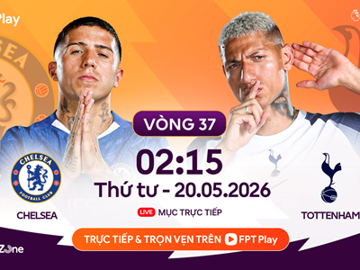 Link xem trực tiếp Chelsea vs Tottenham, 2h15 ngày 20.5 - vòng 37 Ngoại hạng Anh