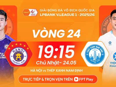 Nhận định trận đấu Hà Nội FC vs Nam Định, 19h15 ngày 24.5: Vì mục tiêu top 3