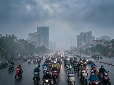 Thời tiết hôm nay 30.5: Không khí Hà Nội có nơi ở mức xấu