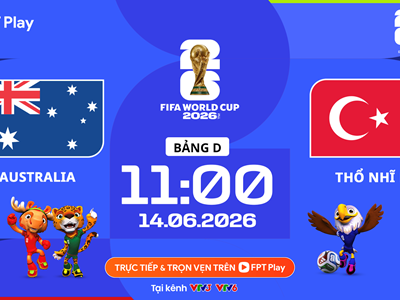 Link xem trực tiếp Australia vs Thổ Nhĩ Kỳ, 11h00 ngày 14.6 - bảng D World Cup 2026