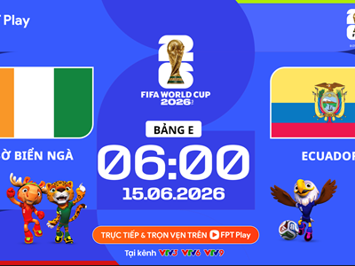 Link xem trực tiếp Bờ Biển Ngà vs Ecuador, 6h00 ngày 15.6 - bảng E World Cup 2026