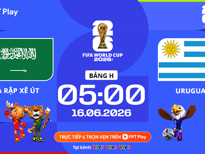 Link xem trực tiếp Saudi Arabia vs Uruguay, 5h00 ngày 16.6 - bảng H World Cup 2026