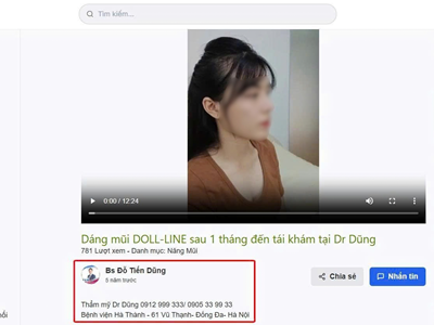 Nghi vấn phẫu thuật thẩm mỹ khi chưa đủ điều kiện hành nghề tại Bệnh viện Hà Thành
