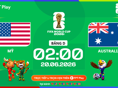 Link xem trực tiếp Mỹ vs Australia, 2h00 ngày 20.6 - bảng D World Cup 2026