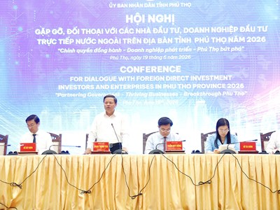 Phú Thọ: Đối thoại hơn 400 doanh nghiệp FDI: Cam kết đồng hành để phát triển