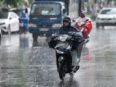 Thời tiết hôm nay 21.6: TP. Hồ Chí Minh cục bộ có nơi mưa to 