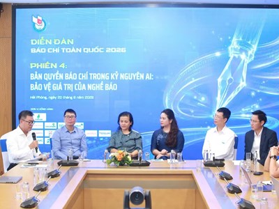 Bản quyền báo chí trong kỷ nguyên AI: Giữ nguồn tin gốc, bảo vệ giá trị nghề báo