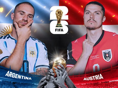 Nhận định trận đấu Argentina vs Áo, 0h00 ngày 23.6: Messi lại tỏa sáng?