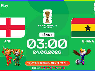 Link xem trực tiếp Anh vs Ghana, 3h00 ngày 24.6 - bảng L World Cup 2026