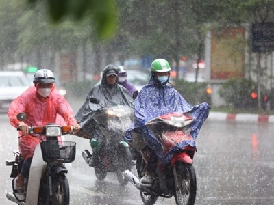 Dự báo thời tiết hôm nay 5.7: Bắc Bộ tiếp tục mưa to đến rất to 