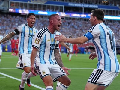 Messi lập cột mốc ấn tượng, Argentina tiến vào bán kết