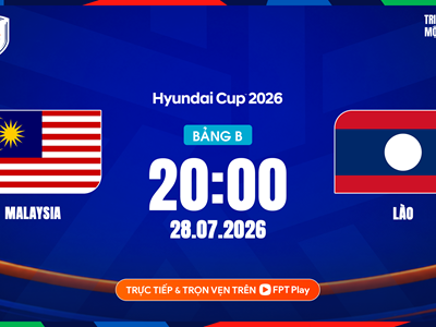 Link xem trực tiếp Malaysia vs Lào, 20h00 ngày 28.7 - bảng B ASEAN Cup 2026