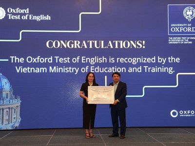 NXBGDVN đưa chuẩn khảo thí Oxford đến gần hơn với người học Việt Nam