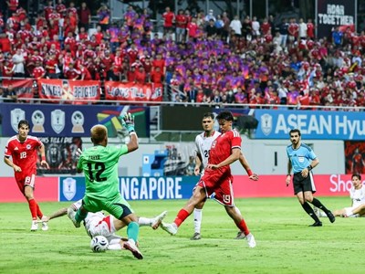 Cầm hòa Indonesia, Singapore giành vé vào bán kết ASEAN Cup 2026
