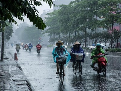 Dự báo thời tiết 20.8: Mưa dông bao trùm nhiều khu vực