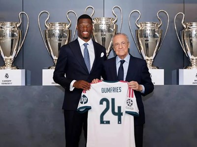 Tin chuyển nhượng ngày 23.8: Real Madrid ra mắt Dumfries, Liverpool hỏi mua Endrick