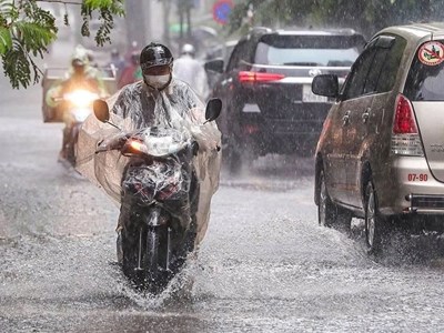 Thời tiết hôm nay 28.8: Bắc Bộ và Nam Bộ có mưa dông