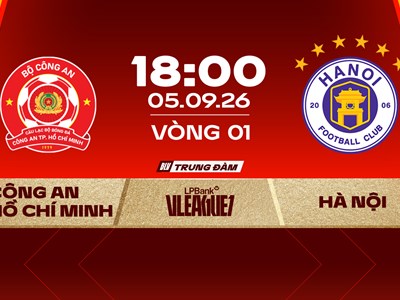 Link xem trực tiếp CA TP.HCM vs Hà Nội FC, 18h00 ngày 5.9 - vòng 1 V.League
