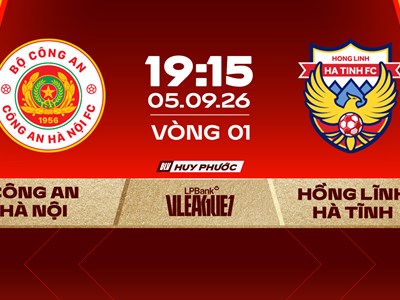 Link xem trực tiếp CAHN vs Hà Tĩnh, 19h15 ngày 5.9 - vòng 1 V.League 