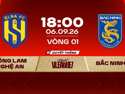 Nhận định trận đấu SLNA vs Bắc Ninh, 18h00 ngày 6.9: Điểm tựa thành Vinh