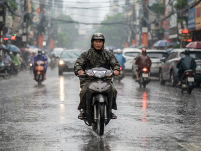 Thời tiết hôm nay 9.9: Hà Nội cục bộ có nơi mưa to 